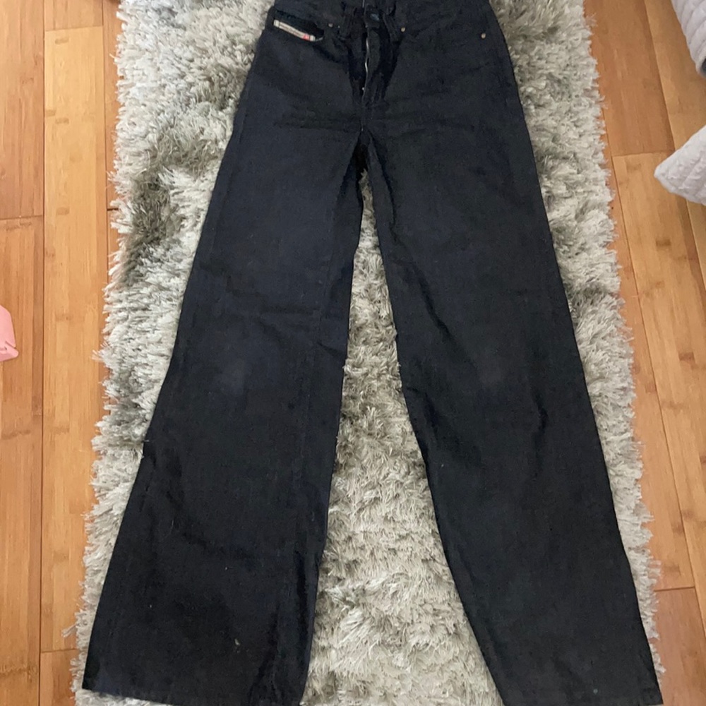 Diesel wide leg jeans